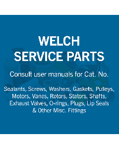Welch Service Parts