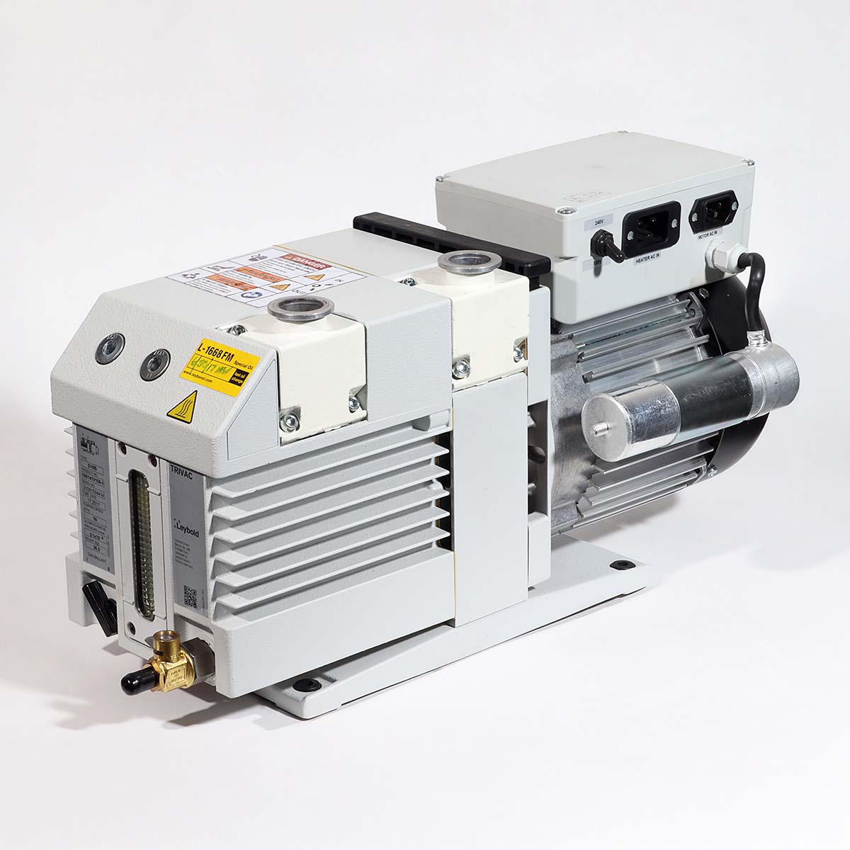 Leybold TRIVAC D16B Rotary Vane Vacuum Pump - REBUILT
