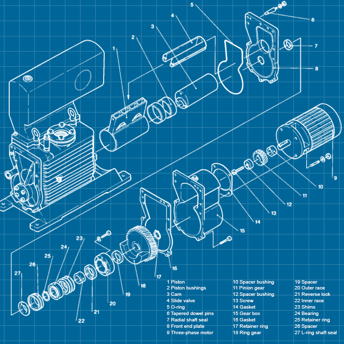 Leybold DK 200 - SERVICE