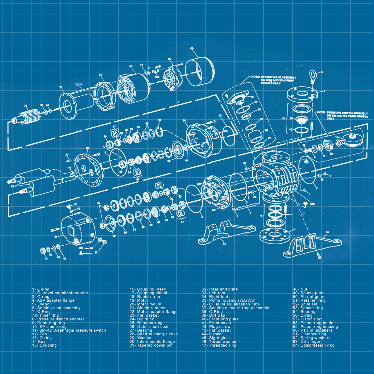 Leybold WS / WSU 250 - SERVICE