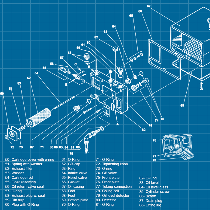Leybold SV16B - SERVICE
