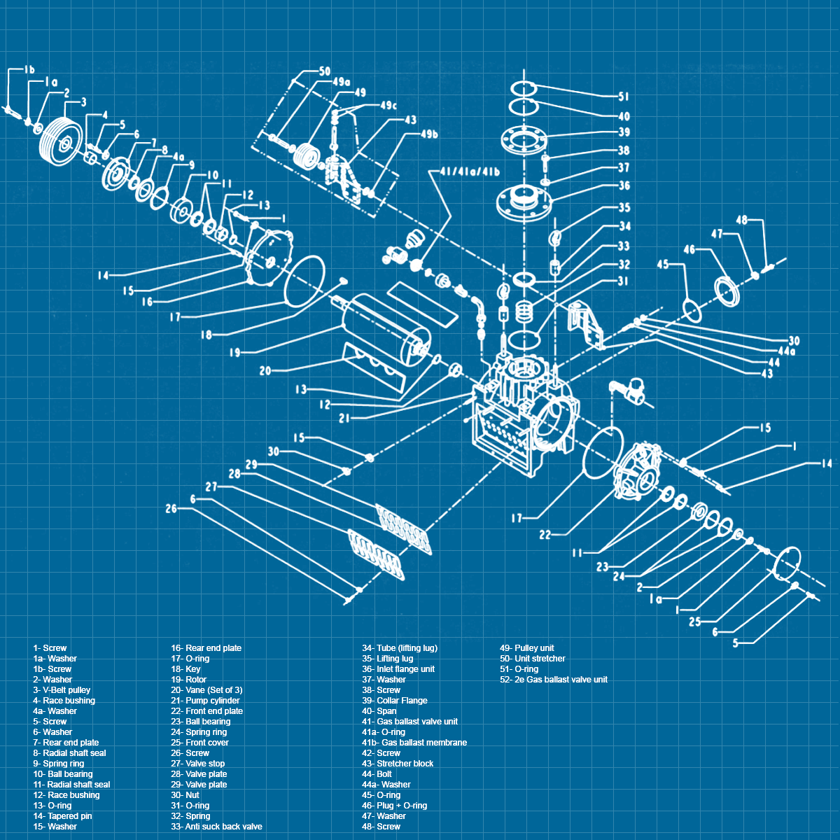 Leybold SV630 / SV630F - SERVICE