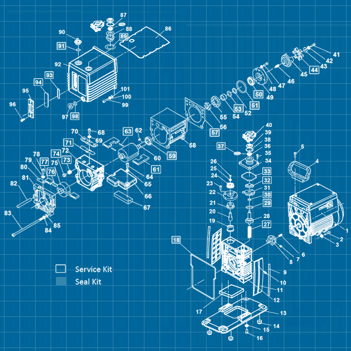 Welch CRVpro 2 - SERVICE
