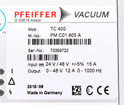 Mod.: TC 400 M.-No.: PM C01 805 A