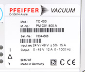 Mod.: TC 400 M.-No.: PM C01 800 A