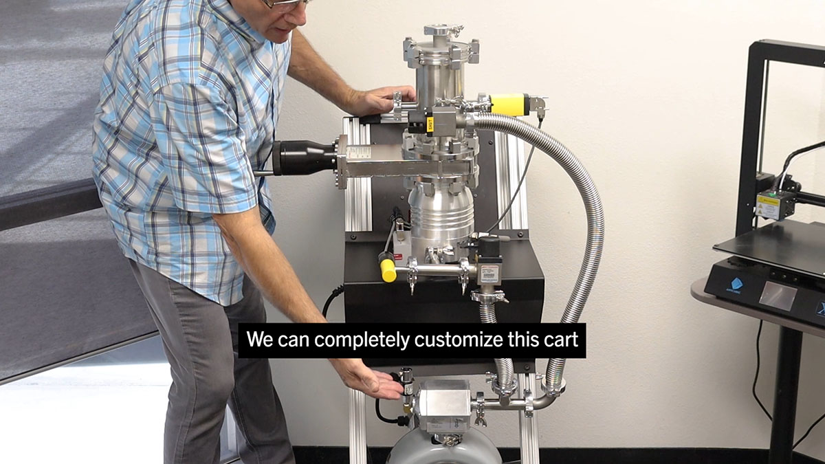 We can completely customize this cart - TCVS Turbo Cart Vacuum System - PTB Sales, Inc.