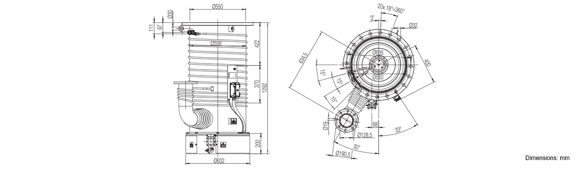 Leybold DIJ 20 High Vacuum Diffusion Pump - NEW